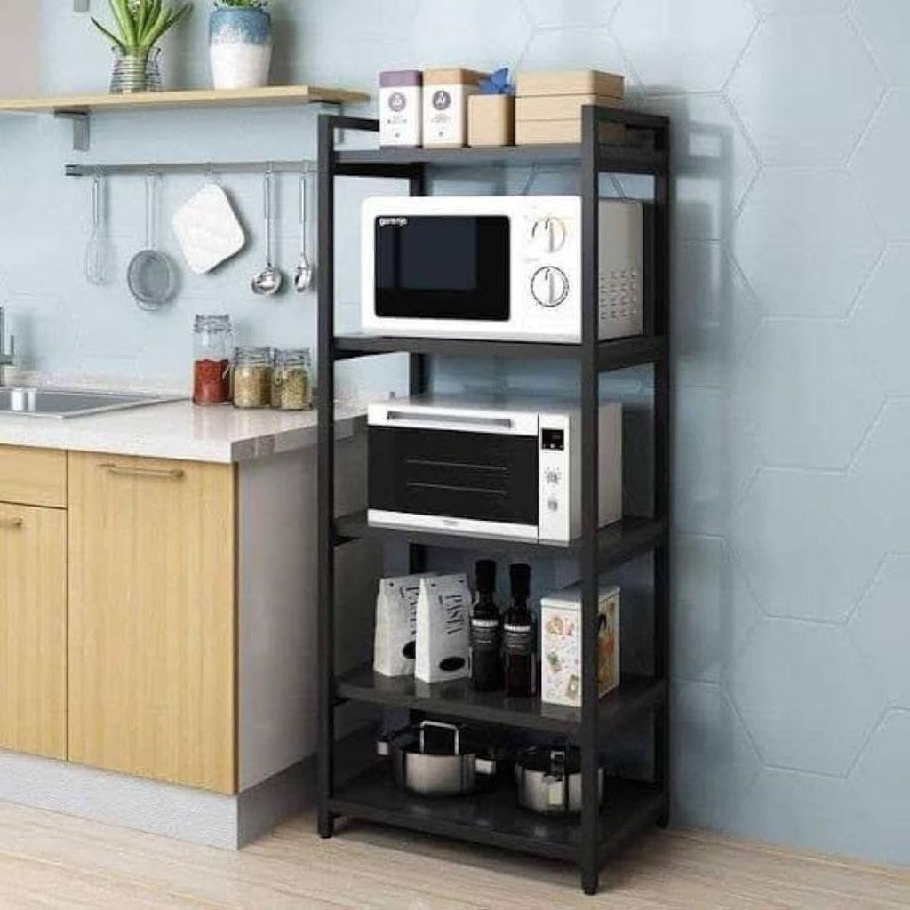 Multipurpose Wall Shelf – 5-Tier Storage & Display Organizer for Home & Office - LIFE STORES UGANDA