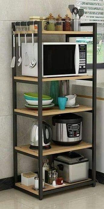 Multipurpose Wall Shelf – 5-Tier Storage & Display Organizer for Home & Office - LIFE STORES UGANDA