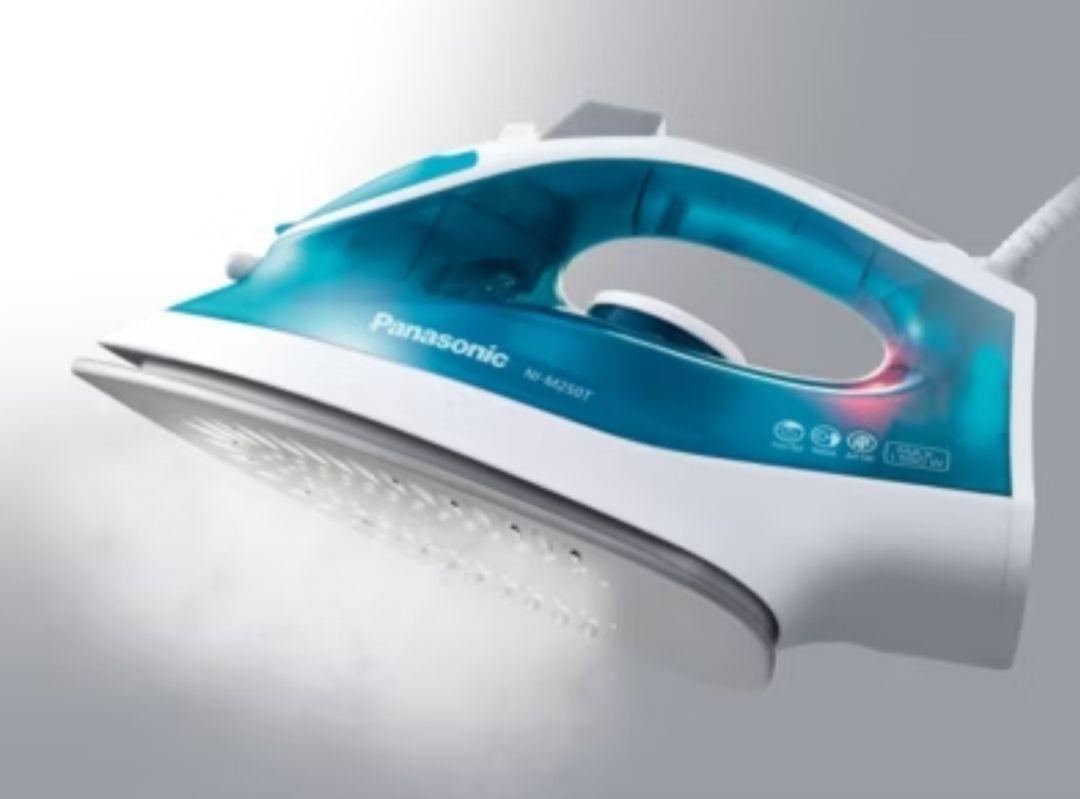 Panasonic NI-M250T 1550W Steam Iron – Lightweight & Powerful Wrinkle Remover with Titanium-Coated Soleplate - LIFE STORES UGANDA