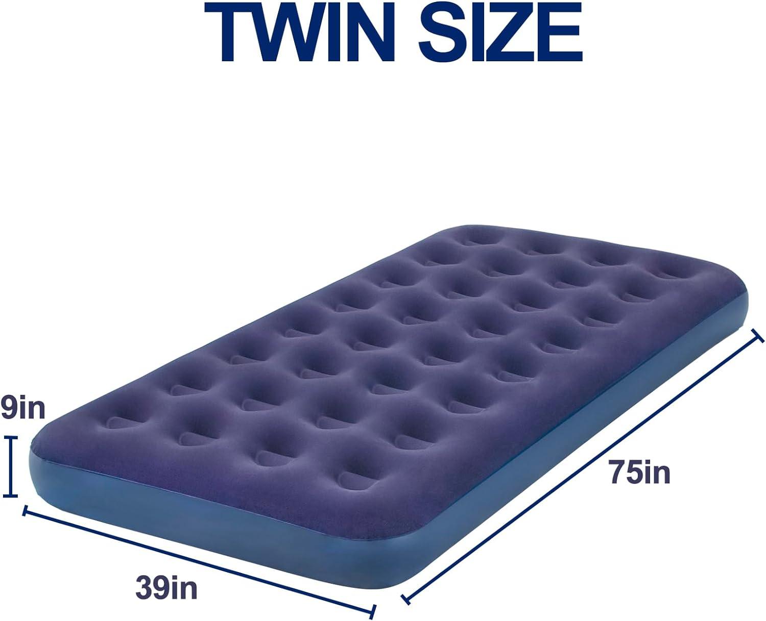 Quality Air Mattress Inflatable – 4x6 ft Camping & Home Sleeping Solution - LIFE STORES UGANDA