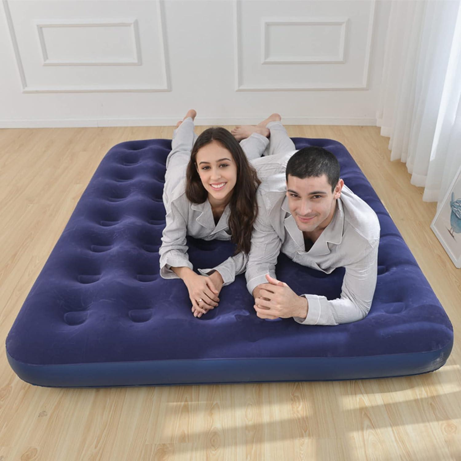Quality Air Mattress Inflatable – 4x6 ft Camping & Home Sleeping Solution - LIFE STORES UGANDA