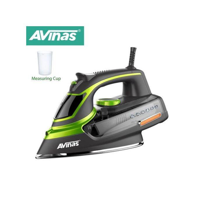 Avinas Steam Iron with Ceramic Soleplate – 3000 Watts, Smart Steam Technology - LIFE STORES UGANDA