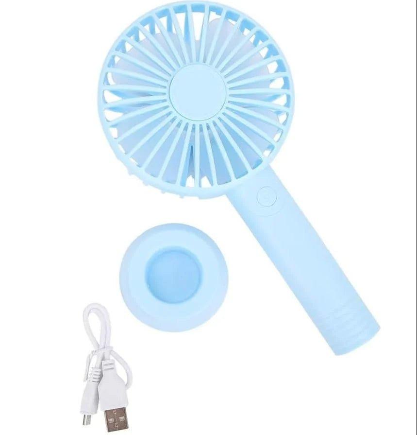 Rechargeable Hand Fan – Portable, Powerful & Long-Lasting Cooling - LIFE STORES UGANDA