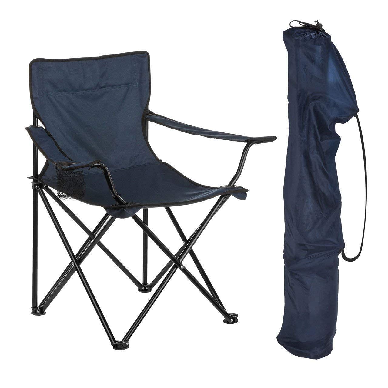 Folding Camping Chair | Portable Camp Travel Chair | Lightweight & Foldable - LIFE STORES UGANDA