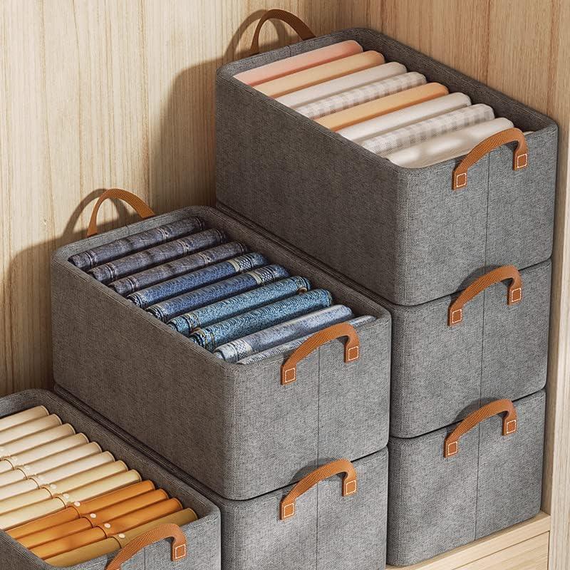 Foldable Closet Storage Box – Storage Bins Organizer with Handle - LIFE STORES UGANDA