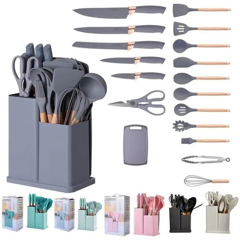 Kitchen Utensils Set – Premium Cooking Tool Set for Home Chefs - LIFE STORES UGANDA
