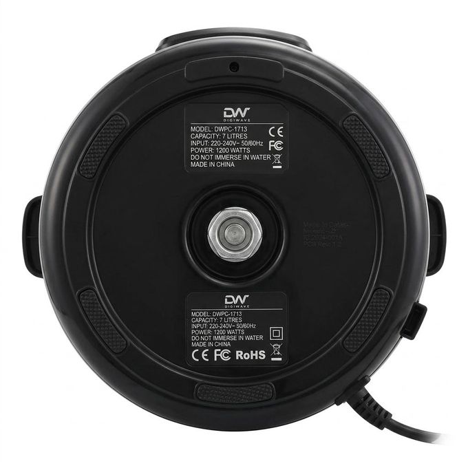 7L Pressure Cooker with Steamer – Large Electric Pressure Cooker with Measuring Cup & Spoon