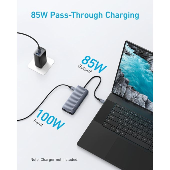 Anker 10-in-1 USB-C Hub – Dual Display, 4K HDMI, VGA & 100W PD