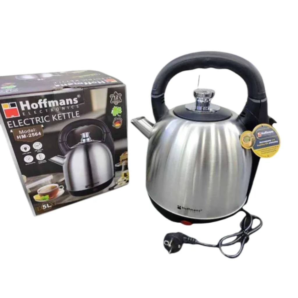 Hoffmans 5L Electric Kettle – Large Capacity Electric Water Boiler for Home, Office & Business