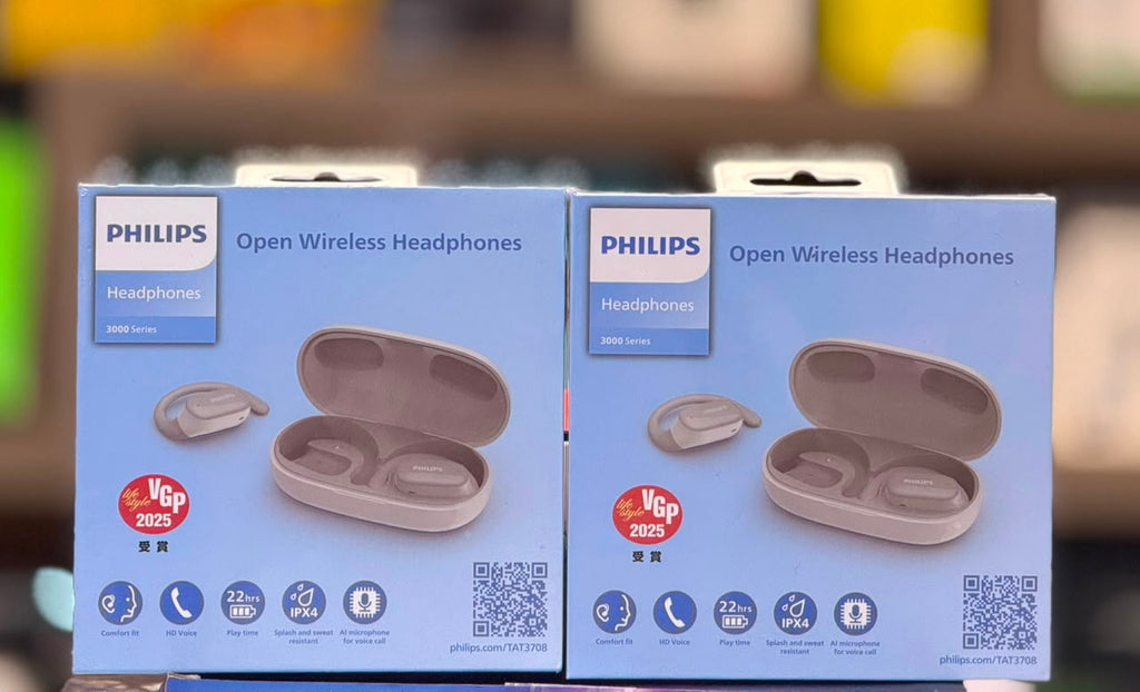 Philips 3000 Series Open-Ear Wireless Headphones – 22 Hours Battery, IPX4 & Bluetooth 5.4