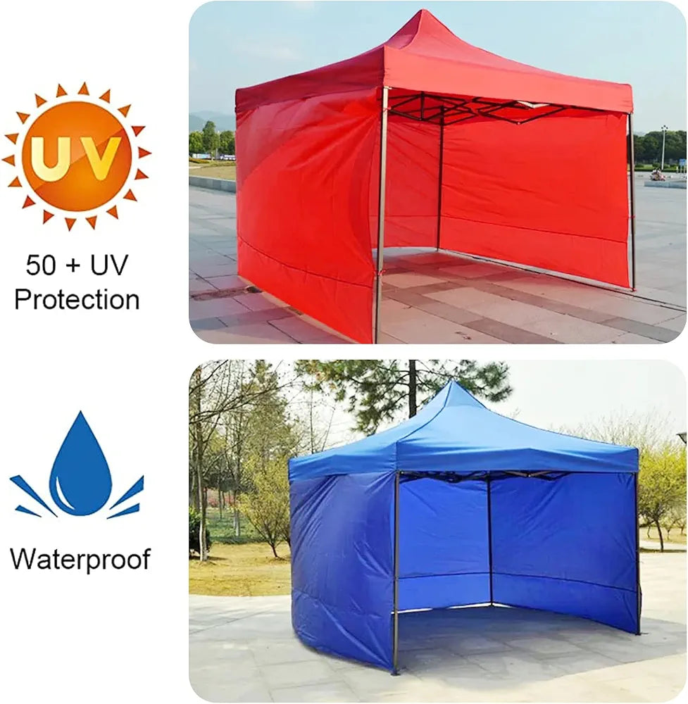 3m × 2m Gazebo Side Panel – Replacement Canopy Sidewall, Windproof Sunshade Tent Wrap Cloth