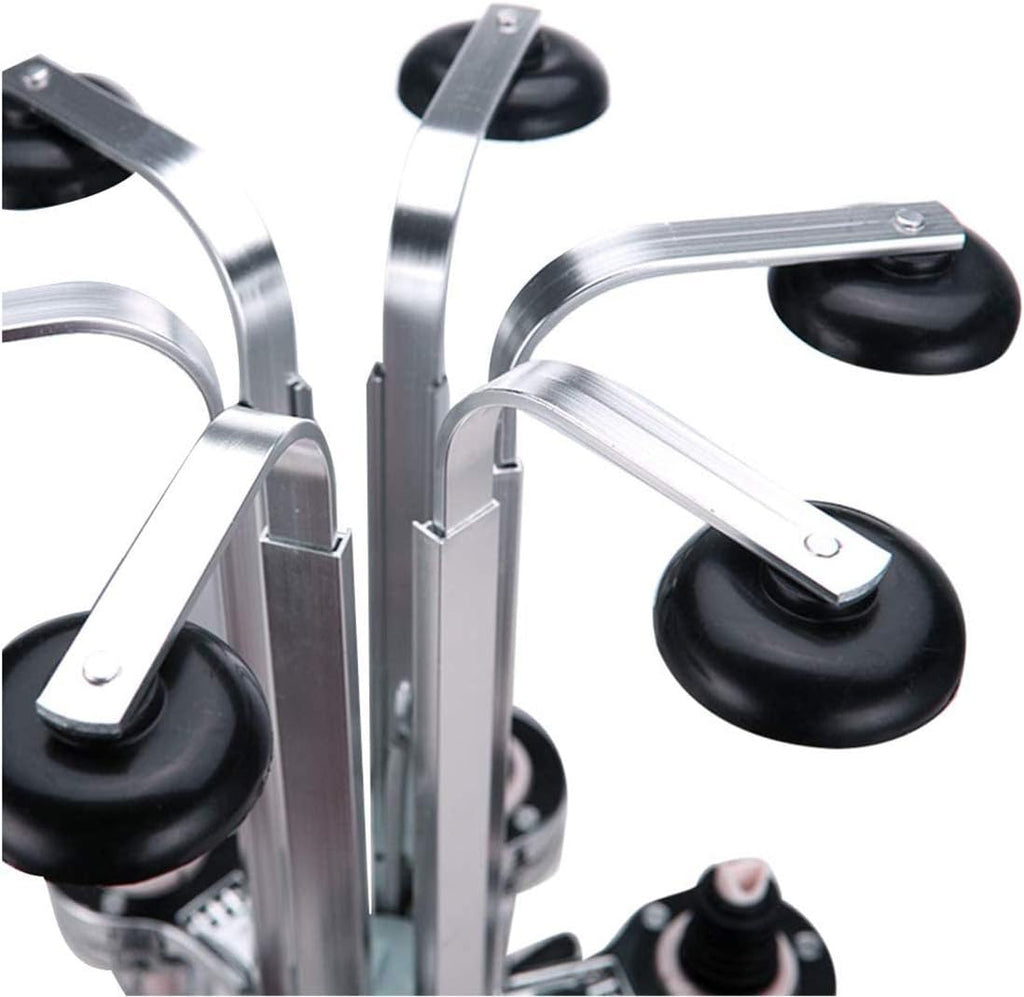 6-Bottle Revolving Bar Butler Dispenser – 360° Carousel Shot Pourer