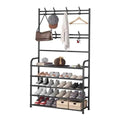 Multi-Tier Shoe Rack & Garment Rack – Stylish, Functional, & Space-Saving