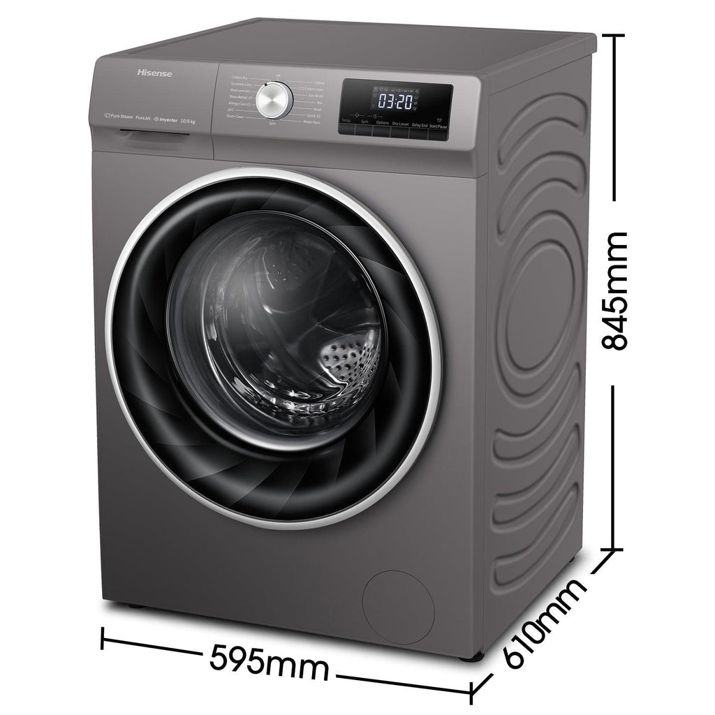 Hisense 10KG Automatic Front Load Washing Machine – Efficient, Steam Enhanced, and High-Capacity Laundry Care - LIFE STORES UGANDA