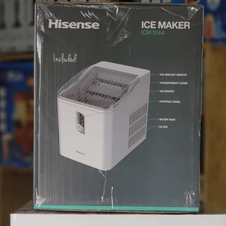 Hisense ICM1244 12KG Ice Maker – Portable Bullet Ice Machine