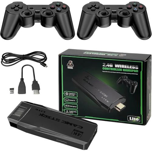 Game TV Stick Lite – 20,000+ Retro Games with 2 Wireless Controllers