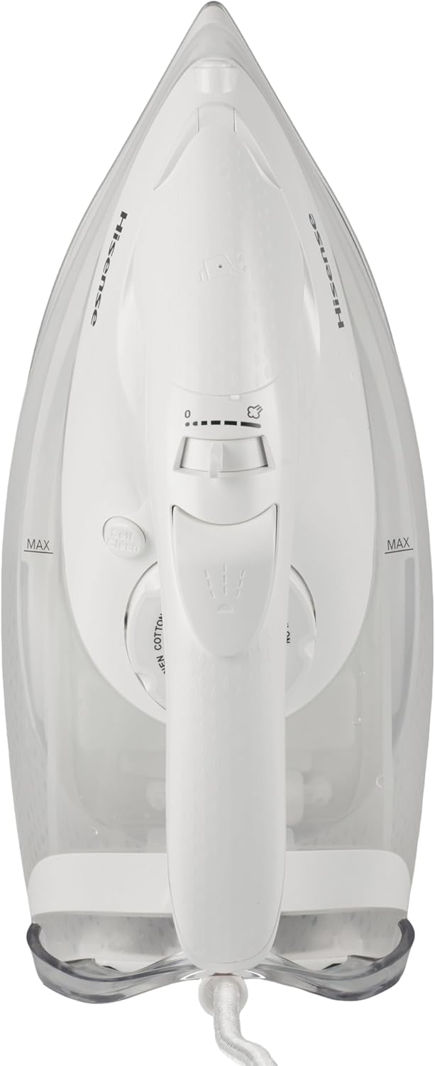 Hisense Steam Iron 2800W – 250ml Water Tank, Vertical Steam & Auto Shut-Off