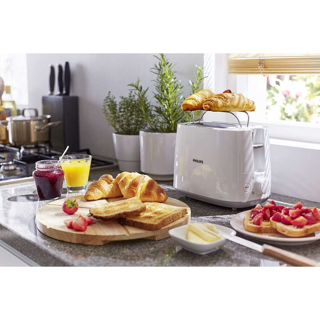 Philips Daily Collection HD2581 2-Slice Bread Toaster – 830W