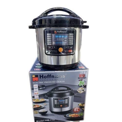 Hoffmans HM-719 8L 14-in-1 Electric Pressure Cooker – 1600W Digital Multi-Cooker