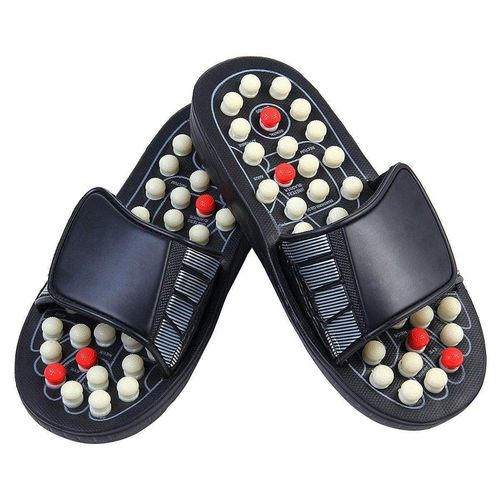 Reflexology Massage Slippers | Acupressure Sandals for Men & Women | Stress Relief, Breathable & Non-Slip