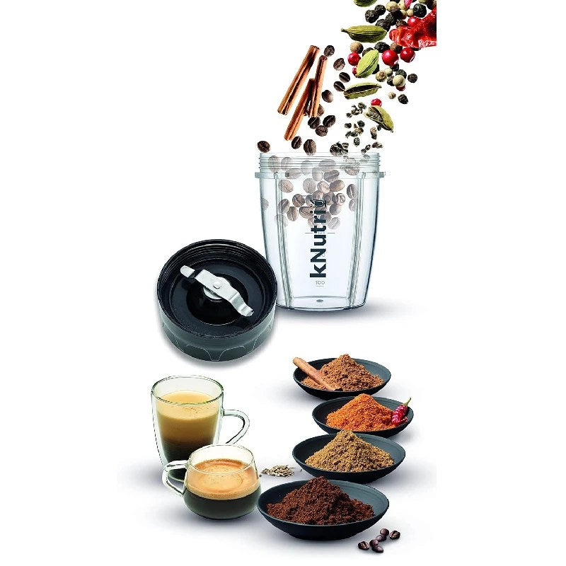Kenwood kNutri BSP70 600W 10-Piece Personal Blender – Smoothies, Juices & Ice Crushing