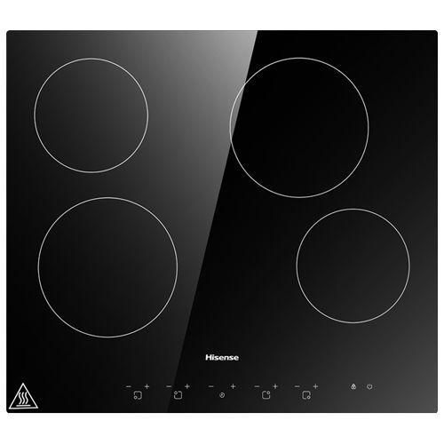 Hisense HHU60CEEC 60cm 4-Zone Built-In Electric Ceramic Hob – Touch Control & Child Lock