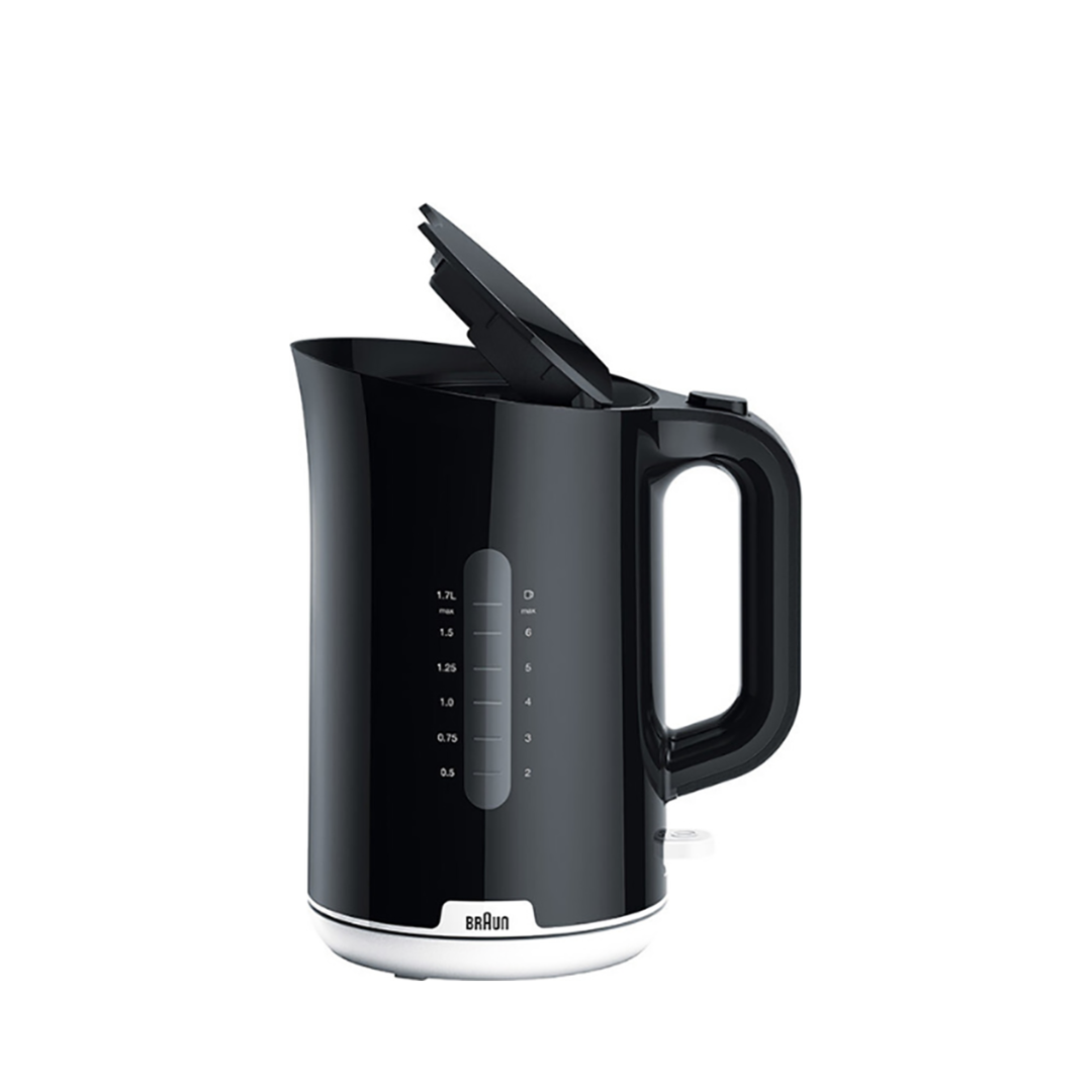 Braun WK1100BK 2200W Fast-Boil Kettle – Cordless, Limescale-Free & Ultra-Quiet