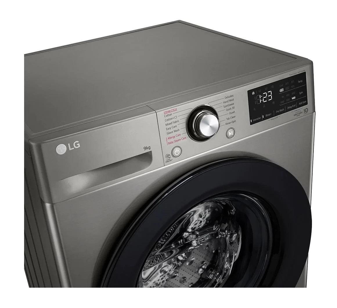 LG 9kg Front Load Washing Machine – AI DD™ & Steam™ for Smart & Efficient Laundry Care - LIFE STORES UGANDA