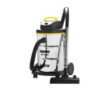 Geepas GVC19011N 25L Wet & Dry Vacuum Cleaner – 2300W, Stainless Steel Drum & Blow Function
