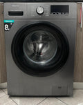 Hisense 8Kg Automatic Front Loading Washing Machine – Silver – Smart, Efficient & Powerful Laundry Solution - LIFE STORES UGANDA