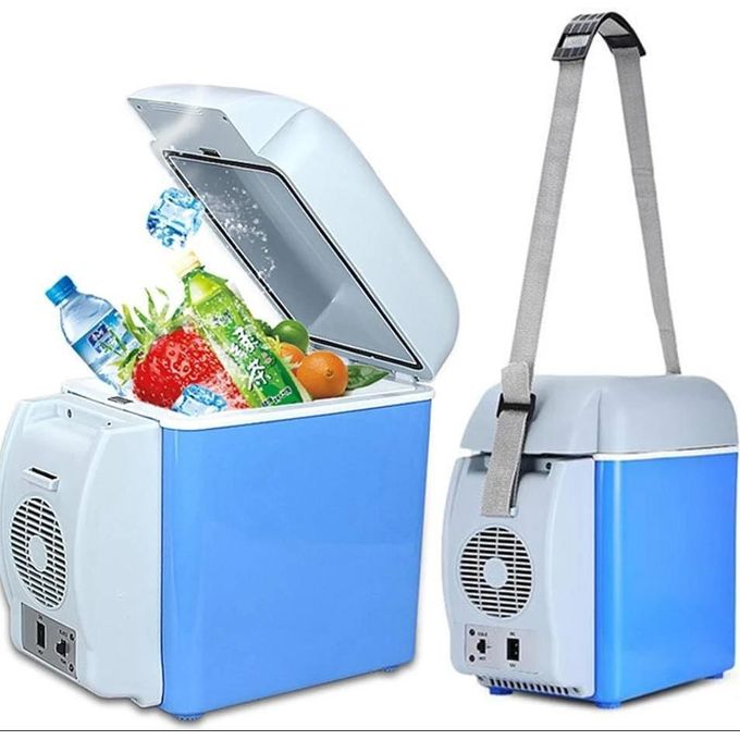 Portable 7.5L Car Freezer – 12V Mini Car Fridge with Cooling & Heating Function