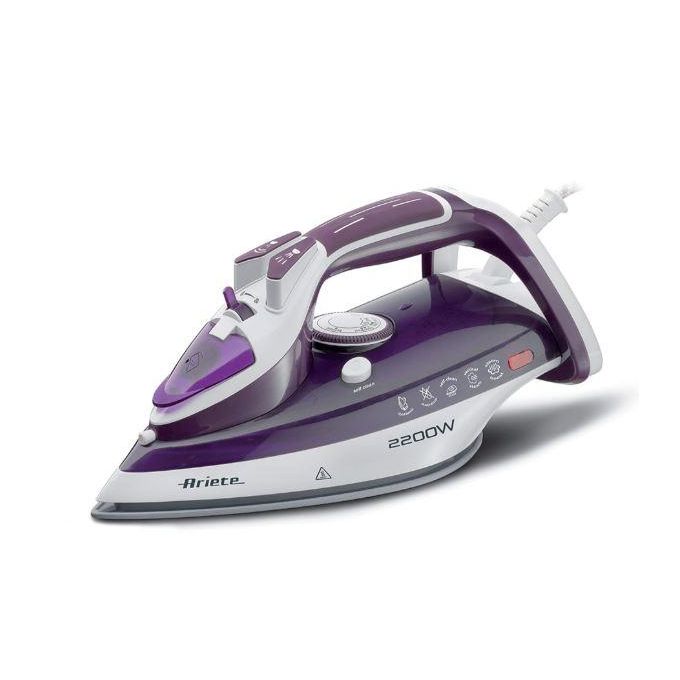 Ariete Ceramic Steam Iron – 2200W Professional-Grade Iron with Vertical Steaming &amp; Self-Clean Functio