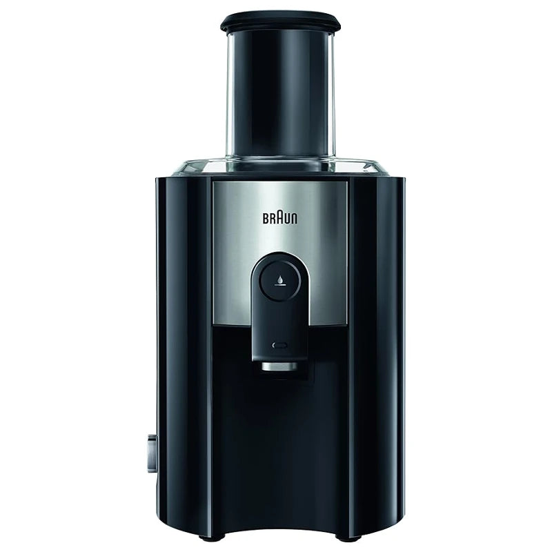 Braun J500 Spin Juicer – 900W Professional Cold Press Juicer (Black)