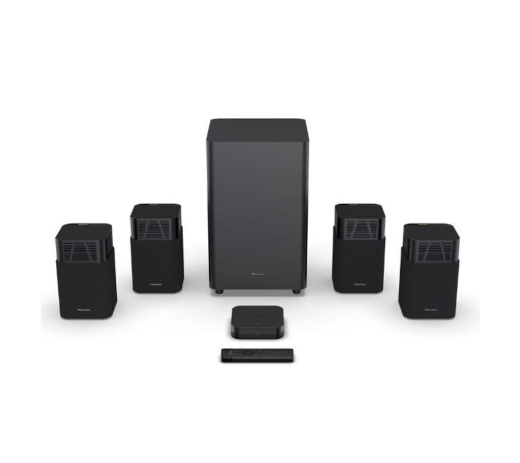 Hisense HT Saturn 4.1.2CH Wireless Home Theater System – 720W Dolby Atmos, DTS:X & Devialet
