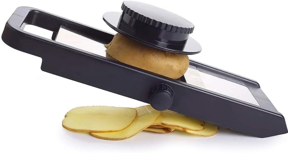 Zicon Adjustable Vegetable Slicer – Stainless Steel Mandoline Cutter 1–5mm