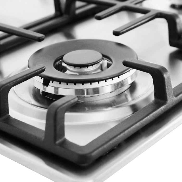 Hisense HHU60GAGR 58cm Built-In Gas Hob – 4 Burners, Auto Ignition & Flame Safety