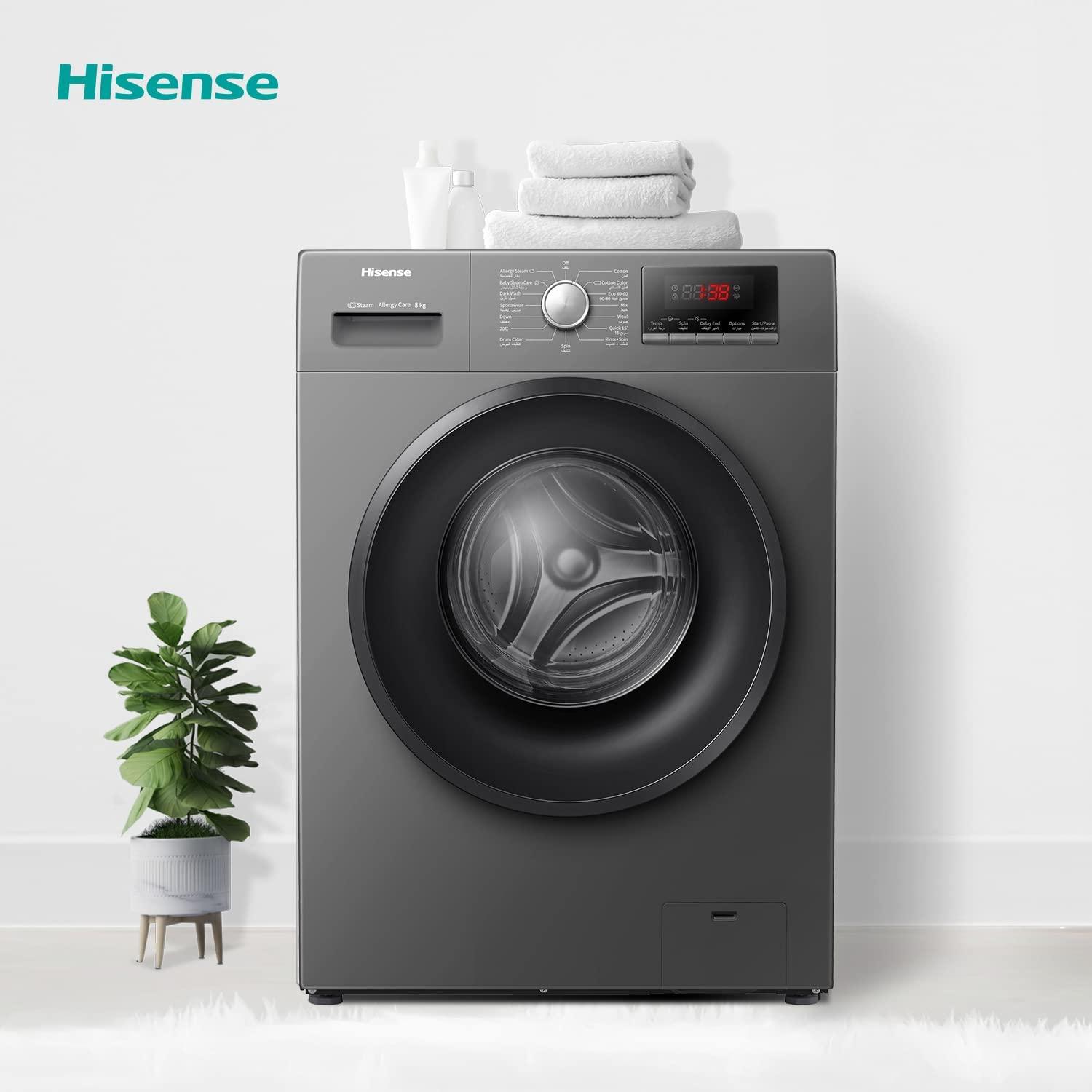 Hisense 9kg Front Load Washing Machine – High-Performance, Efficient & Gentle Care for Your Clothes - LIFE STORES UGANDA