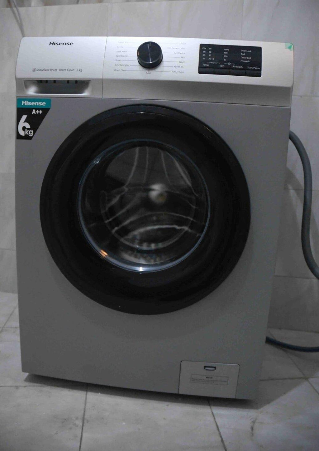 Hisense WFVC6010 | 6KG Washing Machine – Compact, Efficient & Powerful Cleaning - LIFE STORES UGANDA
