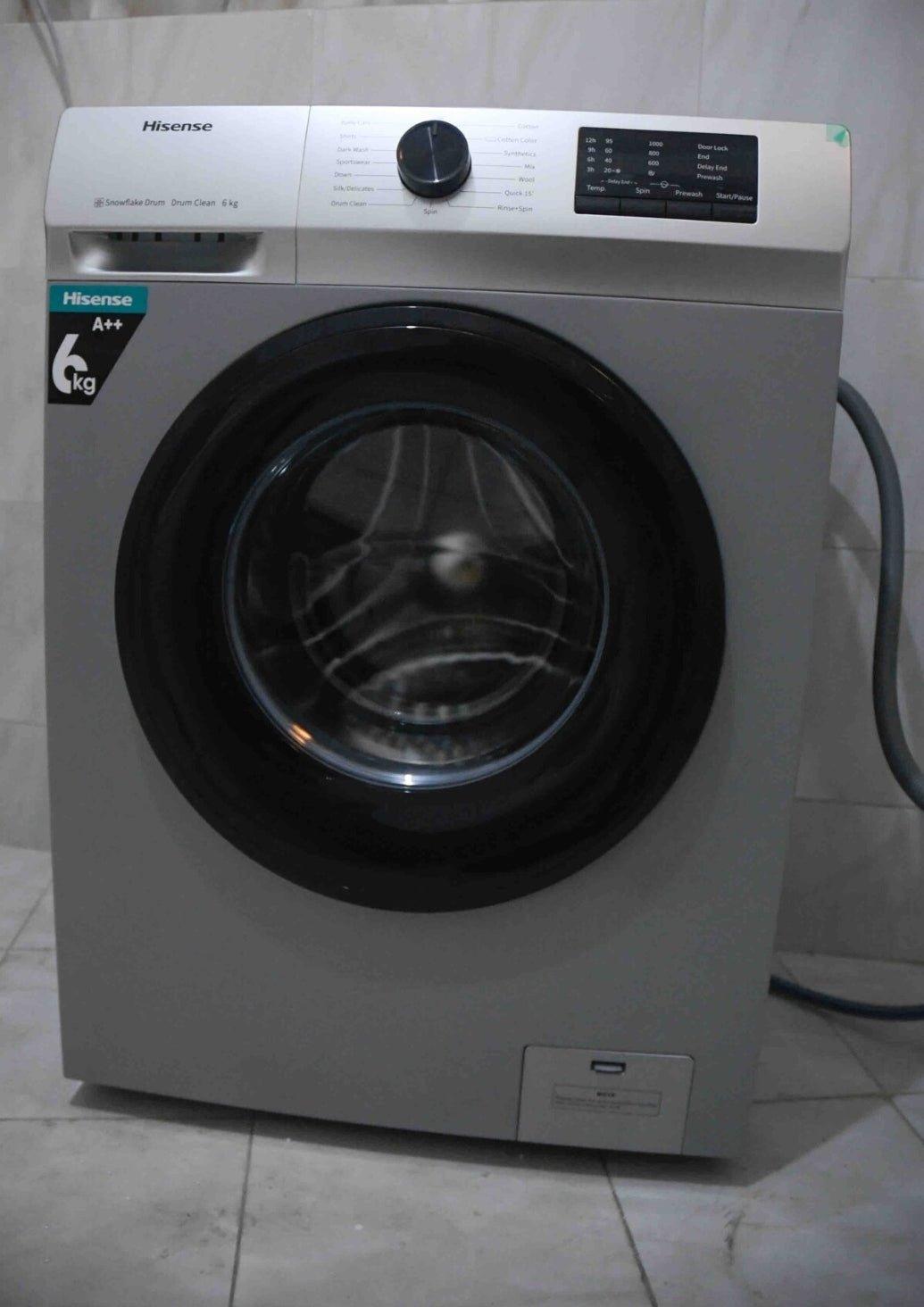 Hisense WFVC6010 | 6KG Washing Machine – Compact, Efficient & Powerful Cleaning - LIFE STORES UGANDA