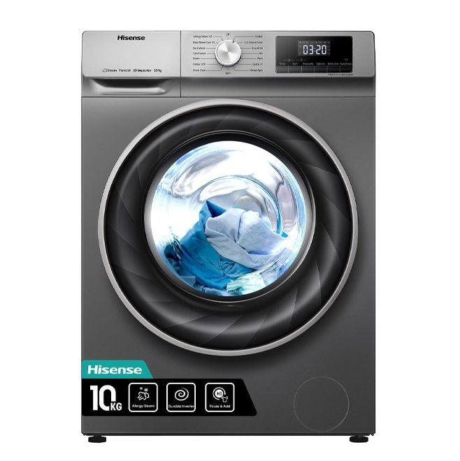 Hisense 10KG Automatic Front Load Washing Machine – Efficient, Steam Enhanced, and High-Capacity Laundry Care - LIFE STORES UGANDA