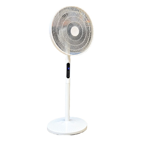 Coolstar Elegance CS-1655 16-Inch Stand Fan – Remote Control, 3 Speeds & 90° Oscillation