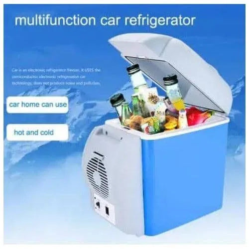 Portable 7.5L Car Freezer – 12V Mini Car Fridge with Cooling & Heating Function