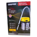Geepas GVC19011N 25L Wet & Dry Vacuum Cleaner – 2300W, Stainless Steel Drum & Blow Function