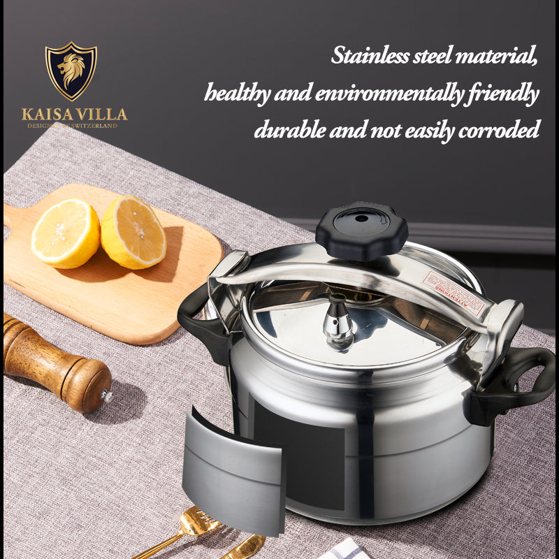KAISA VILLA KV-907 7L Aluminum Pressure Cooker – Fast & Efficient Home Cooking