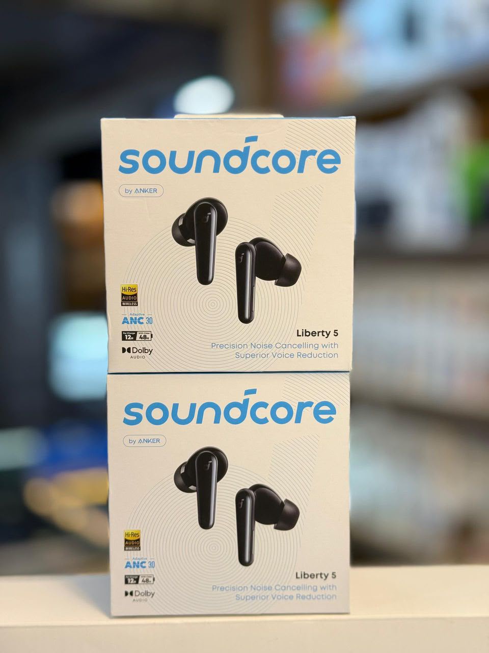 Anker Soundcore Liberty 5 Wireless Earbuds – Adaptive ANC 3.0, Dolby Audio & 6-Mic AI Calls