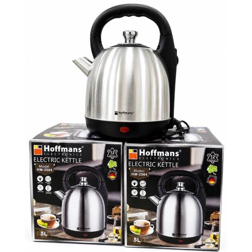Hoffmans 5L Electric Kettle – Large Capacity Electric Water Boiler for Home, Office & Business