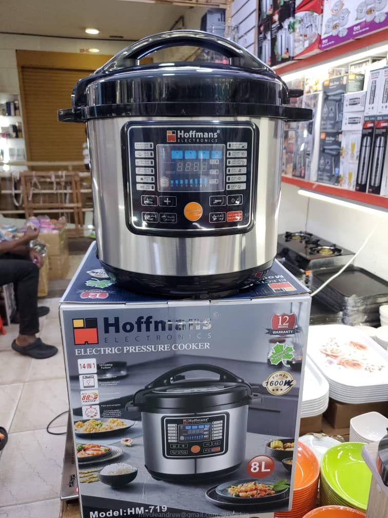 Hoffmans HM-719 8L 14-in-1 Electric Pressure Cooker – 1600W Digital Multi-Cooker