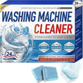 Washing Machine Cleaner & Descaling Tablets – 24 Pack | Deep Drum & Tub Cleaner