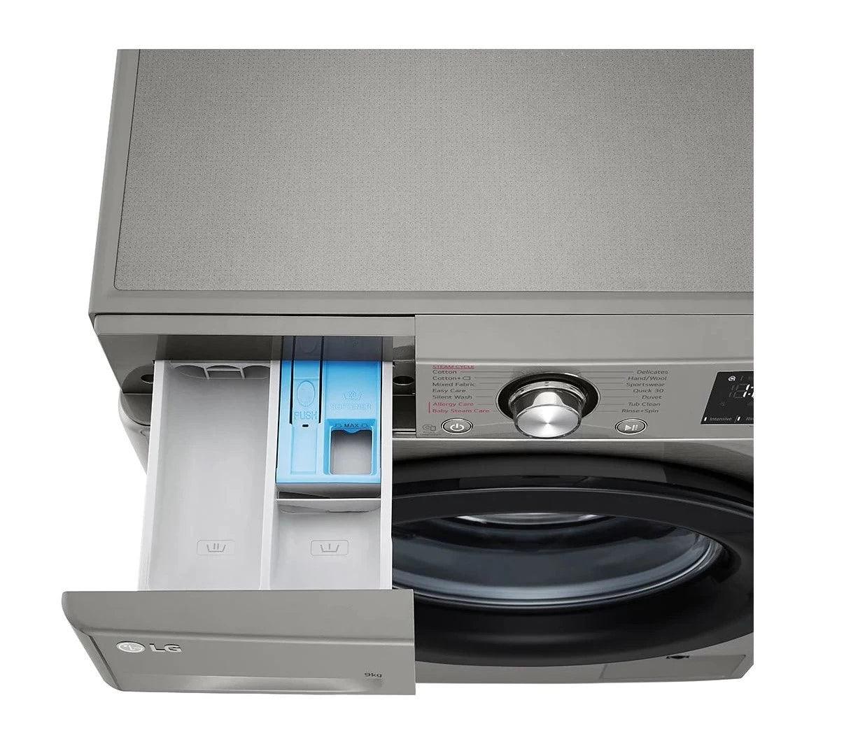 LG 9kg Front Load Washing Machine – AI DD™ & Steam™ for Smart & Efficient Laundry Care - LIFE STORES UGANDA
