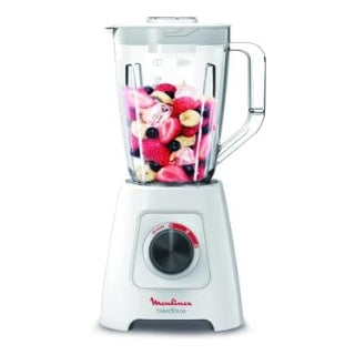 Moulinex, LM422127 Blend-Force 2 Blender + Grinder – 600W | 2L Jug | 4-Blade System